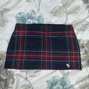 Abercrombie Plaid Mini Skirt